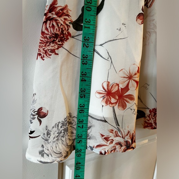 Floral Summer White Dress Women’s Size S - Picture 11 of 13